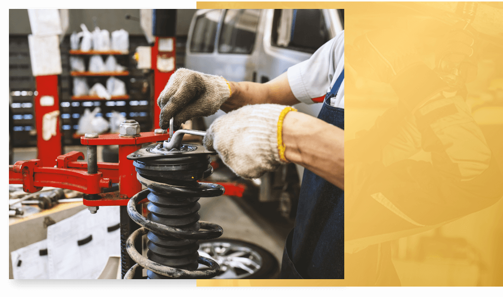 suspension, steering, and shock absorbers repair